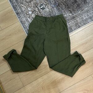 a new day Olive Green Casual Chinos